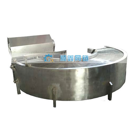 雙層180度網(wǎng)帶轉彎機